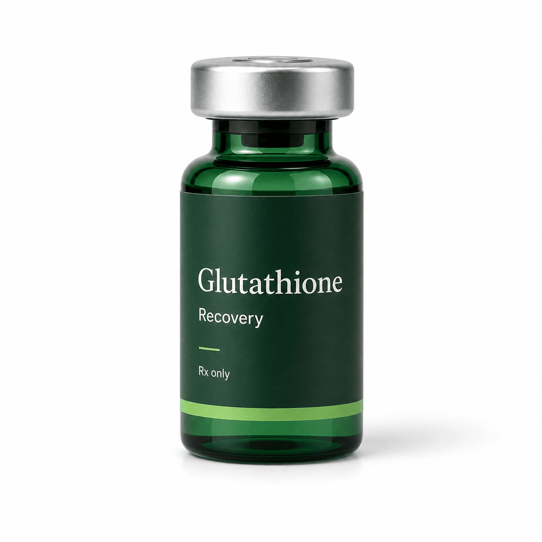Glutathione injection vial.